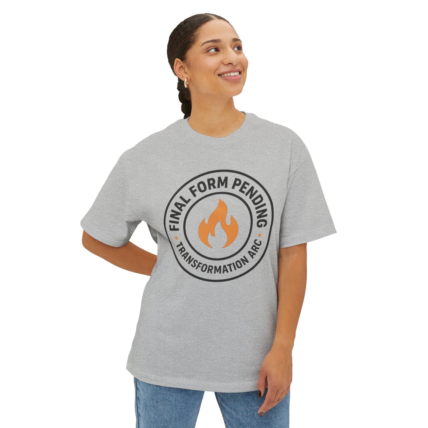 Final Form Pending Oversized T-Shirt - Natural - Mikey19921