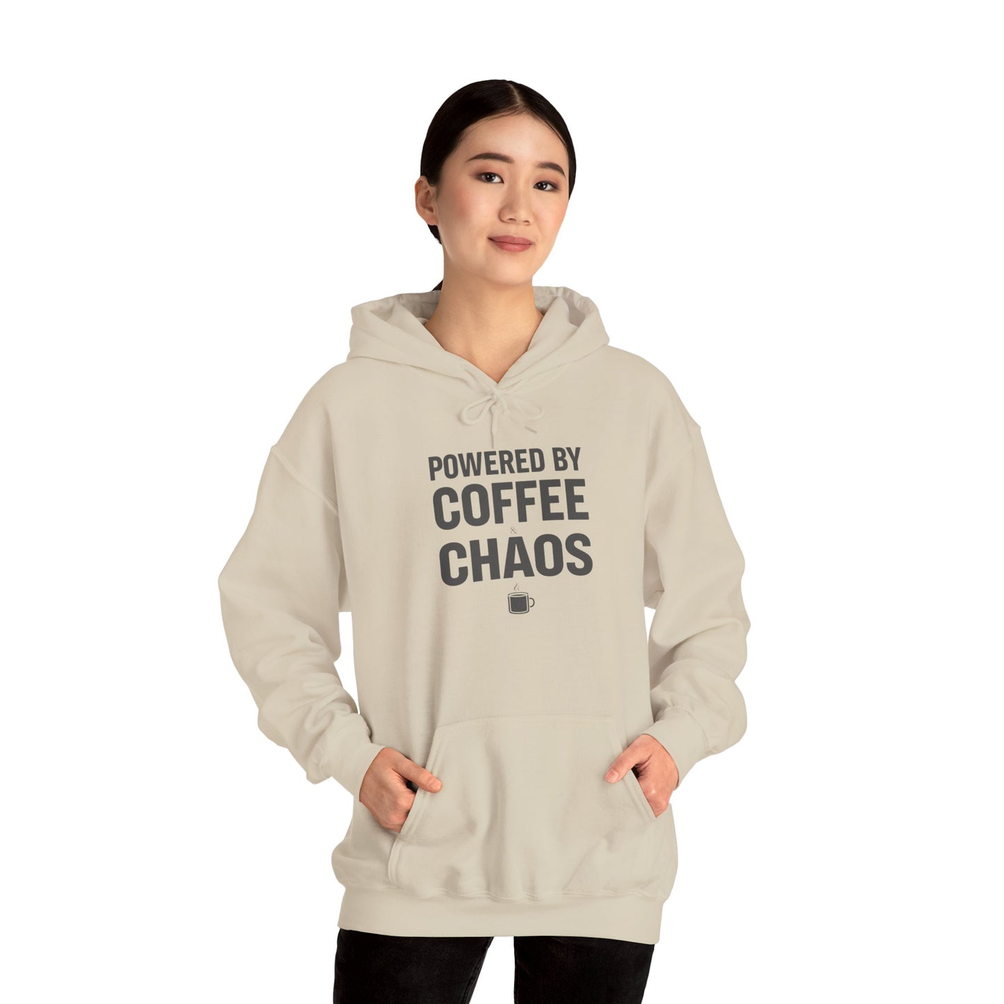 Coffee & Chaos Fleece Hoodie