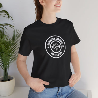 Hibernation Cancelled Winter Edition T-Shirt – anime graphic tee by Mikey19921