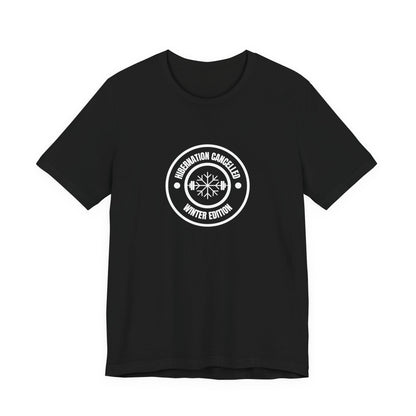Hibernation Cancelled Winter Edition T-Shirt – anime graphic tee by Mikey19921
