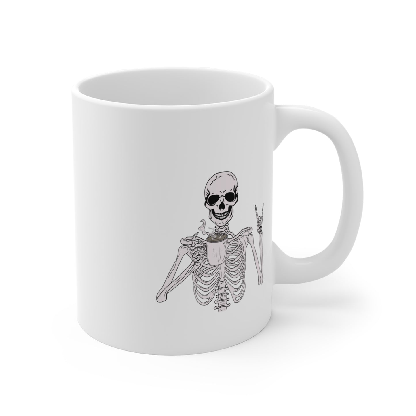 Don't Talk To Me Coffee Mug White 11oz – anime drinkware by Mikey19921