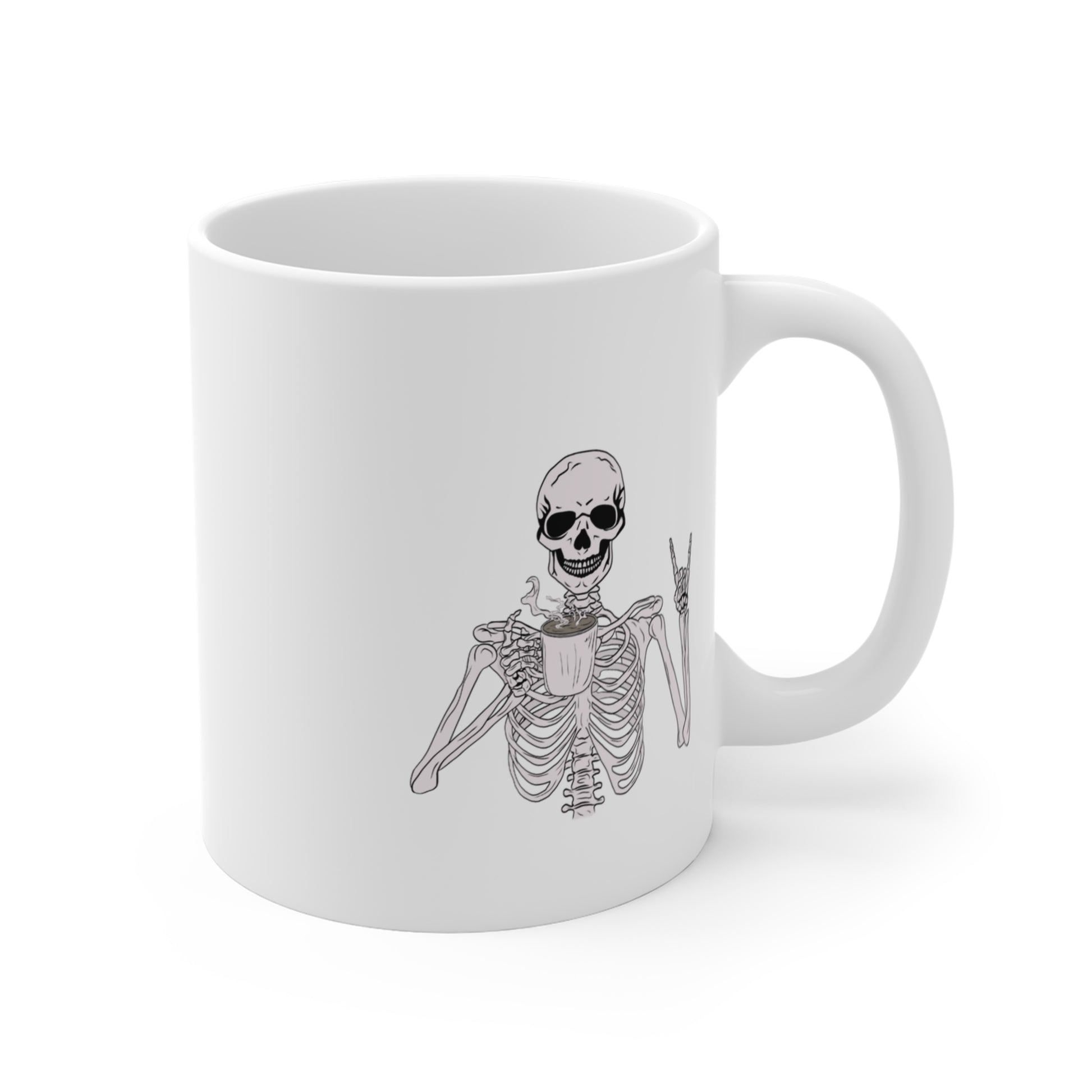 Don't Talk To Me Coffee Mug White 11oz – anime drinkware by Mikey19921