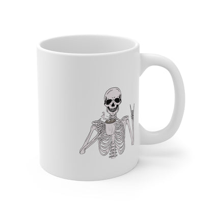 Don't Talk To Me Coffee Mug White 11oz – anime drinkware by Mikey19921