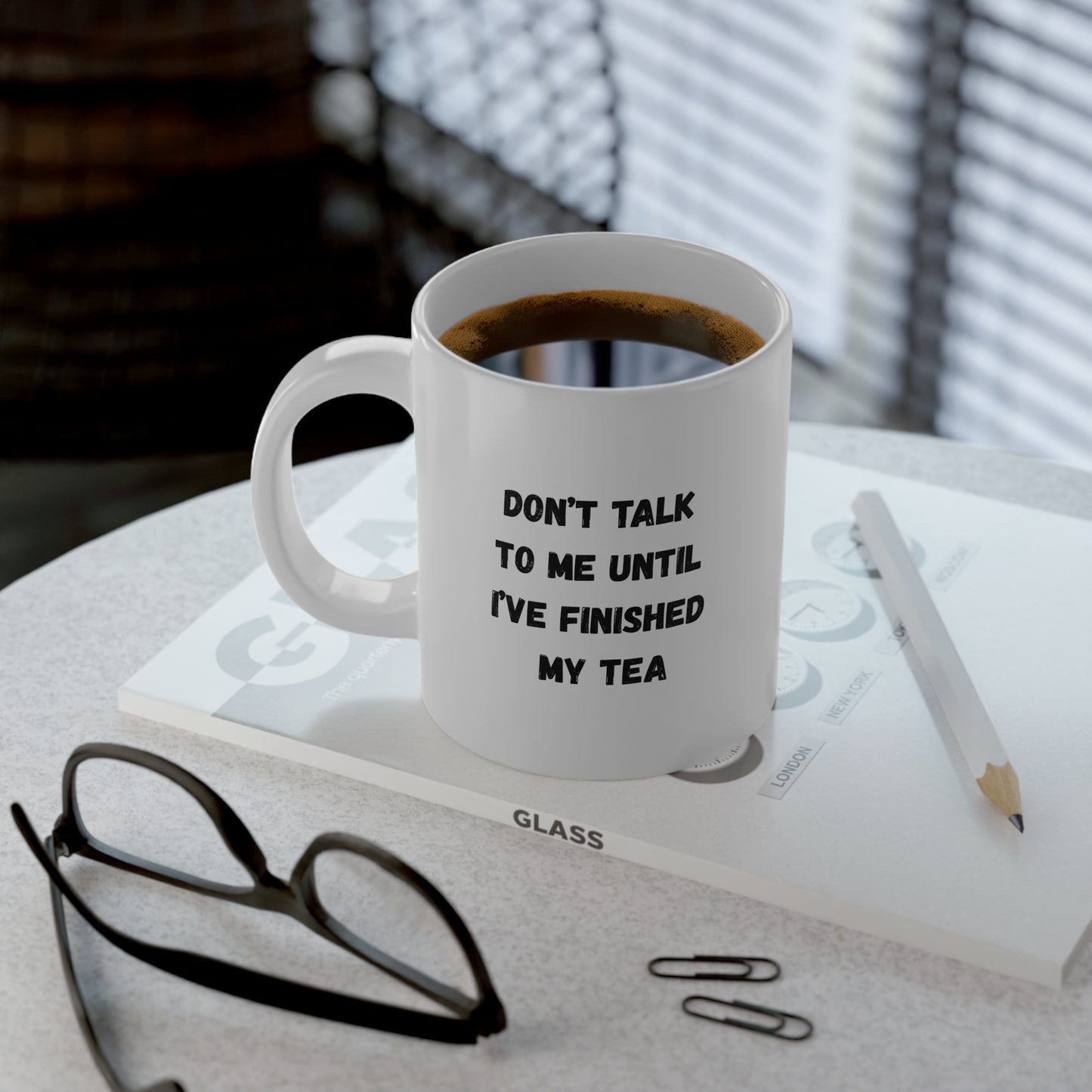 Don't Talk To Me Tea Jumbo Mug 20oz – anime drinkware by Mikey19921